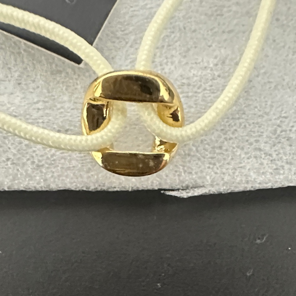 Marc Jacobs NWT Cream and Gold Adjustable Bracelet - Picture 4 of 7